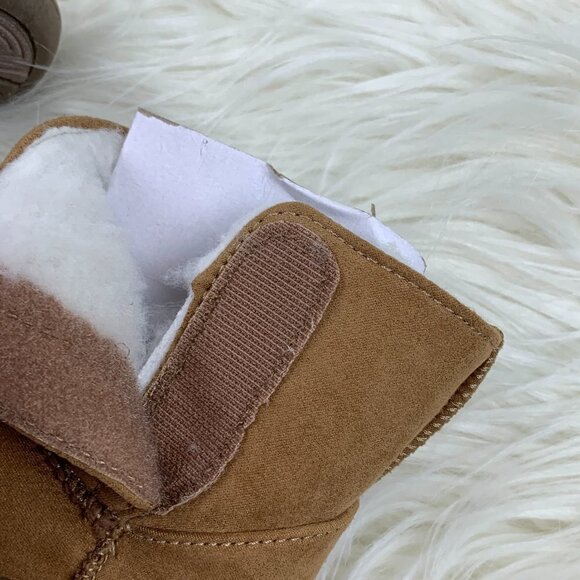 Cozy Faux Shearling Winter Boot Unisex Baby Size 6 New With Tags - Picture 5 of 8